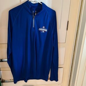 Chicago Cubs 2016 World Series championship 1/4 zip.